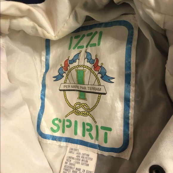 Vtg IZZI SPIRIT Logo Full Zip Windbreaker Color - Picture 7 of 9